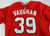 2009 Frisco RoughRiders Beau Vaughan #39 Game Used Signed Red Jersey 50 718