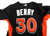 2014-16 Miami Marlins Berry #30 Game Used Black Jersey BP ST 44 891