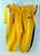 Pittsburgh Steelers Sean Davis #21 Game Used Yellow Pants 28 368