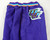 1996-97 Utah Jazz Game Issued Purple Warm Up Pants 34 781