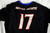 2014 Boise State Broncos #17 Game Used Black Jersey Volleyball M 086