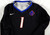 2014 Boise State Broncos #1 Game Used Black Jersey Volleyball M 089