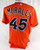 2012-17 Miami Marlins Morales #45 Game Used Orange Jersey 46 068