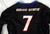 2014 Boise State Broncos #7 Game Used Black Jersey Volleyball M 092