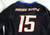 2014 Boise State Broncos #15 Game Used Black Jersey Volleyball M 095