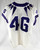2019-22 Texas Christian TCU Frogs #46 Game Used White Jersey Football NP R 40 61