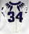 2019-22 Texas Christian TCU Frogs #34 Game Used White Jersey Football NP R 42 75
