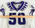 2019-22 Texas Christian TCU Frogs #50 Game Used White Jersey Football NP R 44 66