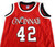 2000s Cincinnati BearCats Erin Hostetler #42 Game Used Red Jersey Basketball 3