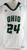 2014-15 Ohio Bobcats Smith #24 Game Used White Jersey NCAA Patch Basketball L 60