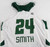 2014-15 Ohio Bobcats Smith #24 Game Used White Jersey NCAA Patch Basketball L 60