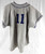 1950s Glenwood City Wisconsin #11 Game Used Grey Jersey Baseball 40 622