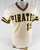 1985-86 Pittsburgh Pirates Pat Clements #15 Game Used White Jersey 550