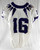 2023-24 Texas Christian TCU Frogs #16 Game Used White Jersey Football NP R 40 23