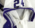 2019-22 Texas Christian TCU Frogs #24 Game Used White Jersey Football NP R 40 35