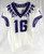 2019-22 Texas Christian TCU Frogs #16 Game Used White Jersey Football NP R 44 43