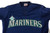 2000s Mens Seattle Mariners Blank Authentic Blue Jersey BP ST Majestic 962