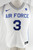 2022-23 Air Force Falcons #3 Game Used White Jersey Basketball M 217
