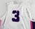 2022-23 Texas Christian TCU Frogs #3 Game Issued White Jersey Breast Cancer 6