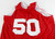 1990s Atlanta Hawks #50 Game Used Red Practice Jersey XXXL 714