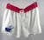 2022-23 Kansas Jayhawks Game Issued White Shorts Breast Cancer Basketball XL 34