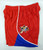 2006-09 Philadelphia 76ers #9 Game Used Red Shorts 46 229