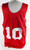 1990s Atlanta Hawks #10 Game Used Red Practice Jersey XXXL 711
