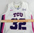 2021-22 Texas Christian TCU Frogs #32 Game Issued White Jersey Breast Cancer 8