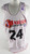 1990s Atlanta Hawks #24 Game Used Red Practice Jersey XXL 713