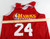 1990s Atlanta Hawks #24 Game Used Red Practice Jersey XXL 713