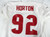 2023 Houston Texans Dylan Horton #92 Game Used White Practice Jersey XL 997