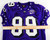 2006 Texas Christian TCU Frogs #99 Game Used Purple Jersey Poinsettia Bowl P 2