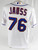 2011 New York Mets Dave Jauss #76 Game Issued Pos Used White Jersey 46 214