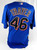 2011 New York Mets Dale Thayer #46 Game Issued Pos Used Blue Jersey BP 46 218