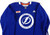 2021 Tampa Bay Lightning Charles Hudon #54 Game Used Blue Practice Jersey 564