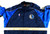 2001-02 Dallas Mavericks Game Issued Blue Warm Up Jacket 911 Patch 3XL 617