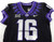 2020 Texas Christian TCU Horn Frogs #16 Game Used Black Jersey Football NP R 40