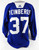 2024 Tampa Bay Lightning Klavs Veinbergs #37 Game Used Blue Practice Jersey 562