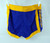 1980s Golden State Warriors #43 Game Used Blue Shorts 36 490
