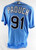 2023 Tampa Bay Rays Jim Paduch #91 Game Issued Blue Jersey 46 090