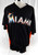 2014-16 Miami Marlins Cox #86 Game Used Black Jersey ST BP 50 995