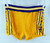 1980s Golden State Warriors #20 Game Used Yellow Shorts 36 806