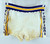 1980s Golden State Warriors #43 Game Used White Shorts 34 813
