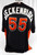 2014-16 Miami Marlins Drew Steckenrider #55 Game Issued Black Jersey ST BP 48 8