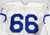 Air Force Falcons #66 Game Used White Jersey Football XL 025
