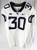 2019-23 West Virginia Mountaineers #30 Game Used White Jersey Football NP R 55