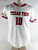 2022 Texas Tech Red Raiders #10 Game Used White Jersey Womens Soccer L 144