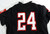 2018 Texas Tech Red Raiders #24 Game Used Black Jersey Womens Soccer M 175
