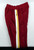 1980s Cleveland Cavaliers #44 Game Used Red Warm Up Pants 36 084