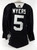2017 Tampa Bay Lightning Philippe Myers #5 Game Used Black Jersey Dev Camp 58 54